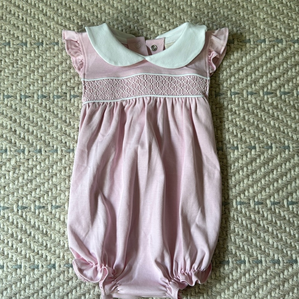 The Beaufort Bonnet Company pink 6-12 m Banbury Bubble